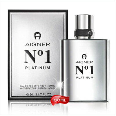 [送禮首選.自用]AIGNER No.1白金男性香水100ml [49475]