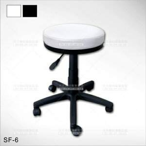 台灣紳芳 | SF-6氣壓式美容師座椅[56100]升降椅 圓椅 美容椅 工作椅 美容儀器美容開業設備