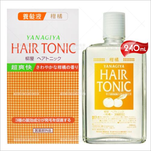 柳屋柑橘髮根營養液-240ml[48712]頭皮清爽去油膩