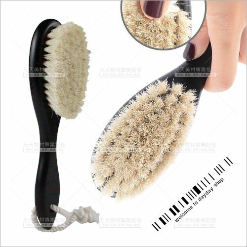 長柄頸刷-單支[77030] 美髮理髮用掃碎髮萬用清潔刷