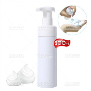 白色慕斯泡沫瓶-200ml[65561] 洗手乳分裝空瓶