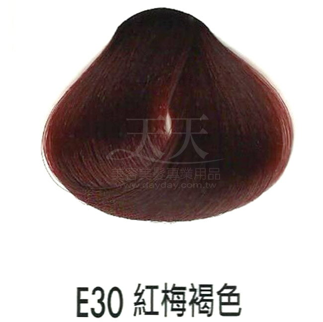 耐婷 亮彩染髮劑 E30-紅梅褐色60g [73046] ::WOMAN HOUSE::