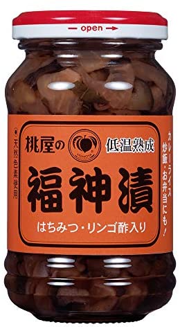 日本製 桃屋 福神漬 低溫熟成 醬菜 下飯 咖喱飯必備 配飯超美味【小福部屋】 1