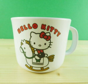 【震撼精品百貨】Hello Kitty 凱蒂貓 造型杯子 木馬 震撼日式精品百貨