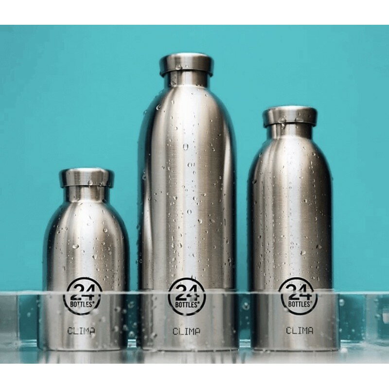 強強滾p-TZ 24Bottles 不鏽鋼雙層保溫瓶 - 不鏽鋼 330ml/500ml/850ml 水壺