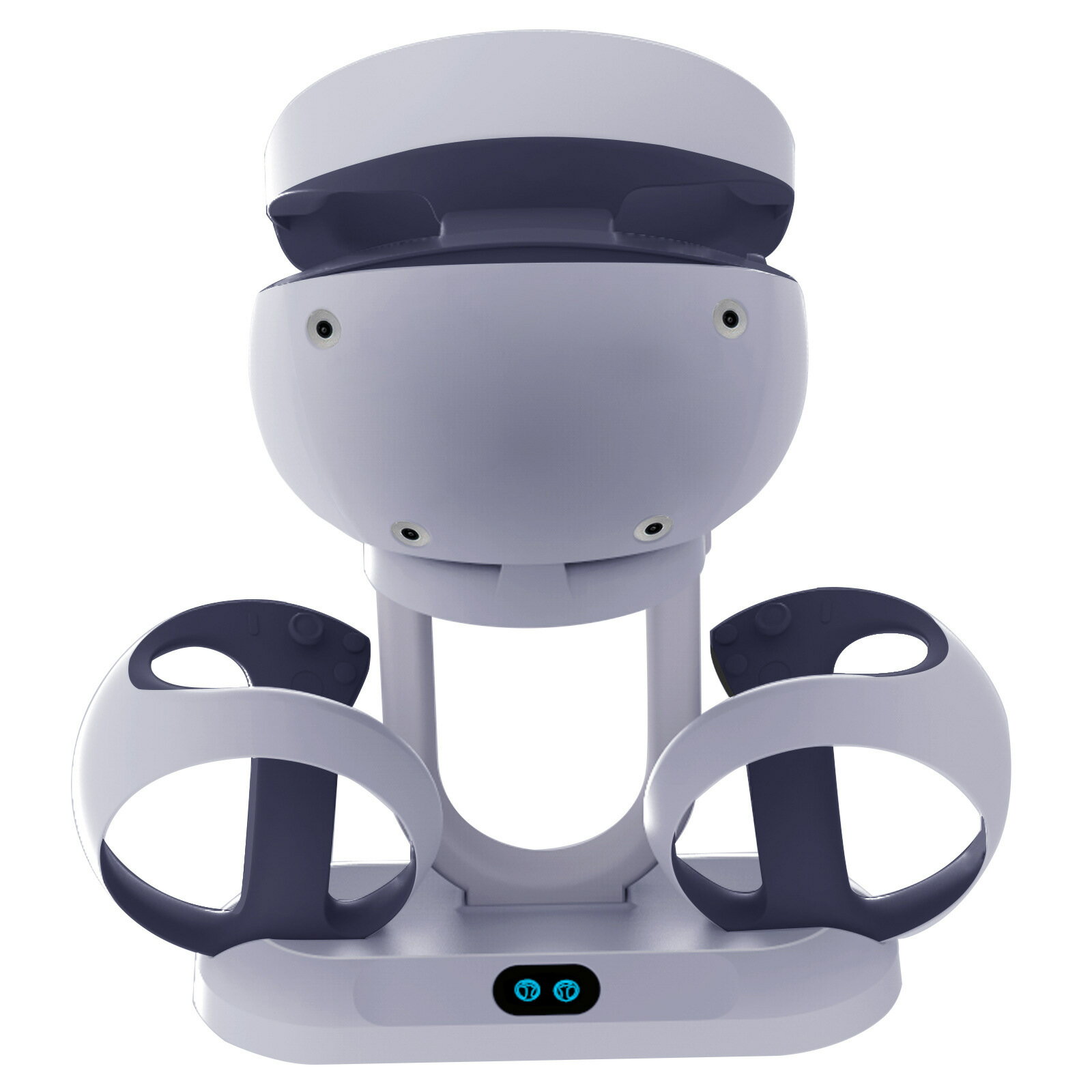 【喜挖】PSVR2帶顯示燈手柄充電底座PSVR2手柄座充帶可收納眼鏡支架