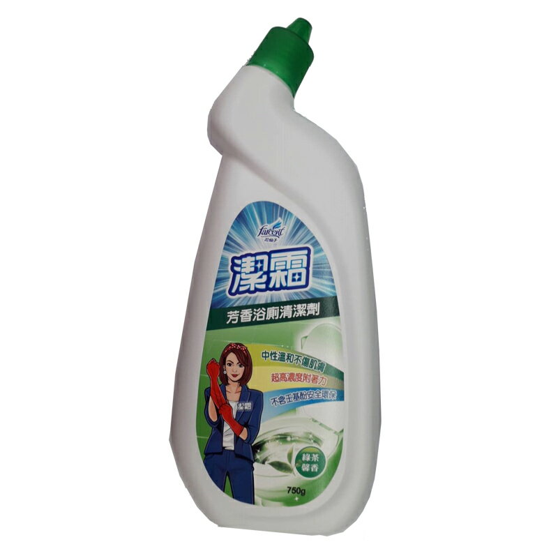 花仙子潔霜芳香浴廁清潔劑(中性配方)-綠茶馨香750g【康鄰超市】