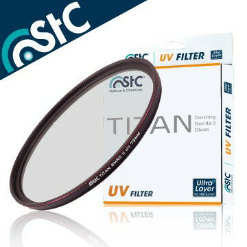 【eYe攝影】STC Titan UV 保護鏡 72mm 康寧 強化玻璃 薄框 MCUV 防靜電 多層膜 薄框 濾鏡