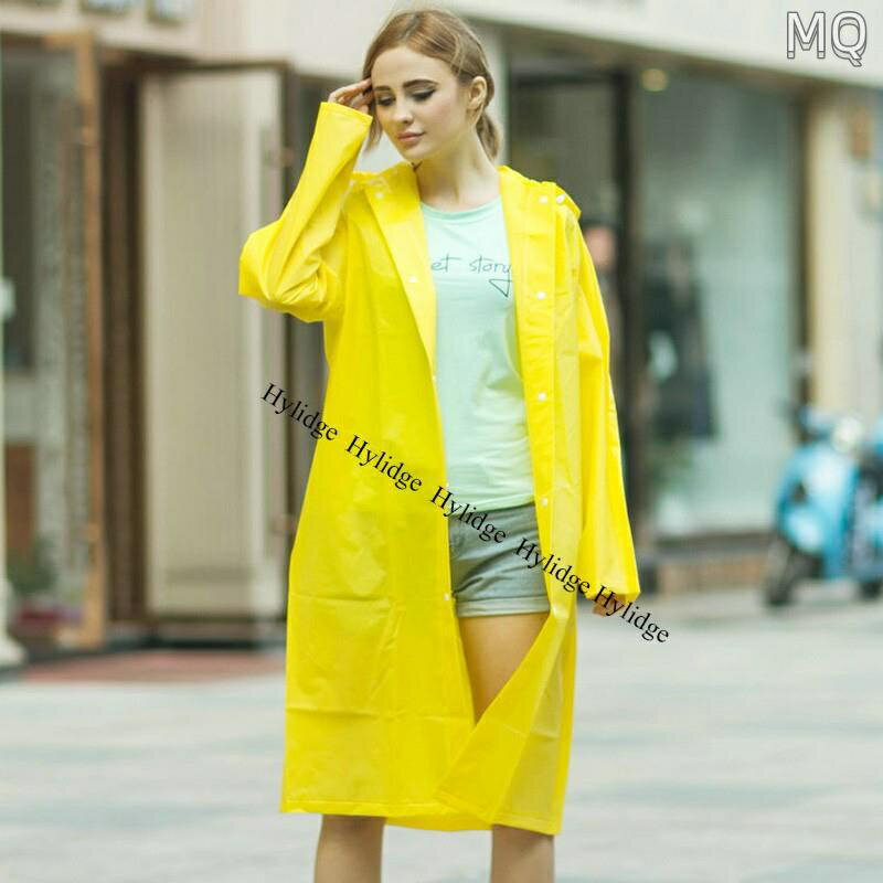 全新 EVA連體雨衣 韓版時尚女士雨衣 可愛戶外 大人成人雨披 風衣款雨衣/雨具 4