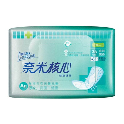 康乃馨 奈米核心健康護墊-自然無香 (36片/包)【杏一】