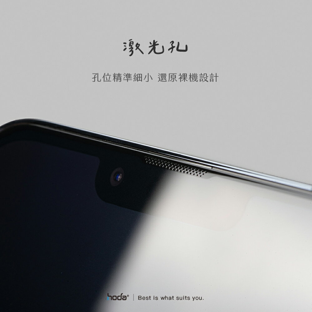 Hoda IPhone 14 13 2.5D 隱形滿版 高透光9H鋼化玻璃保護貼 鋼化貼 玻璃貼 2