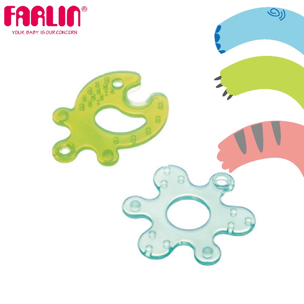 【FARLIN】兒童益智拼圖固齒器2入組 0M+(2款可選)