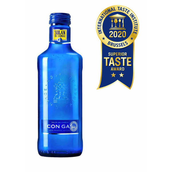 618特價 SOLAN 西班牙神藍氣泡水 750ml 玻璃瓶 (12瓶/箱) 2024.10.16