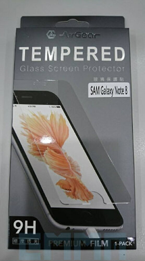 現貨 下殺 Air Gear Samsung 三星 Note 8 專屬 9H 玻璃 保護貼 防汙 耐刮 高透光