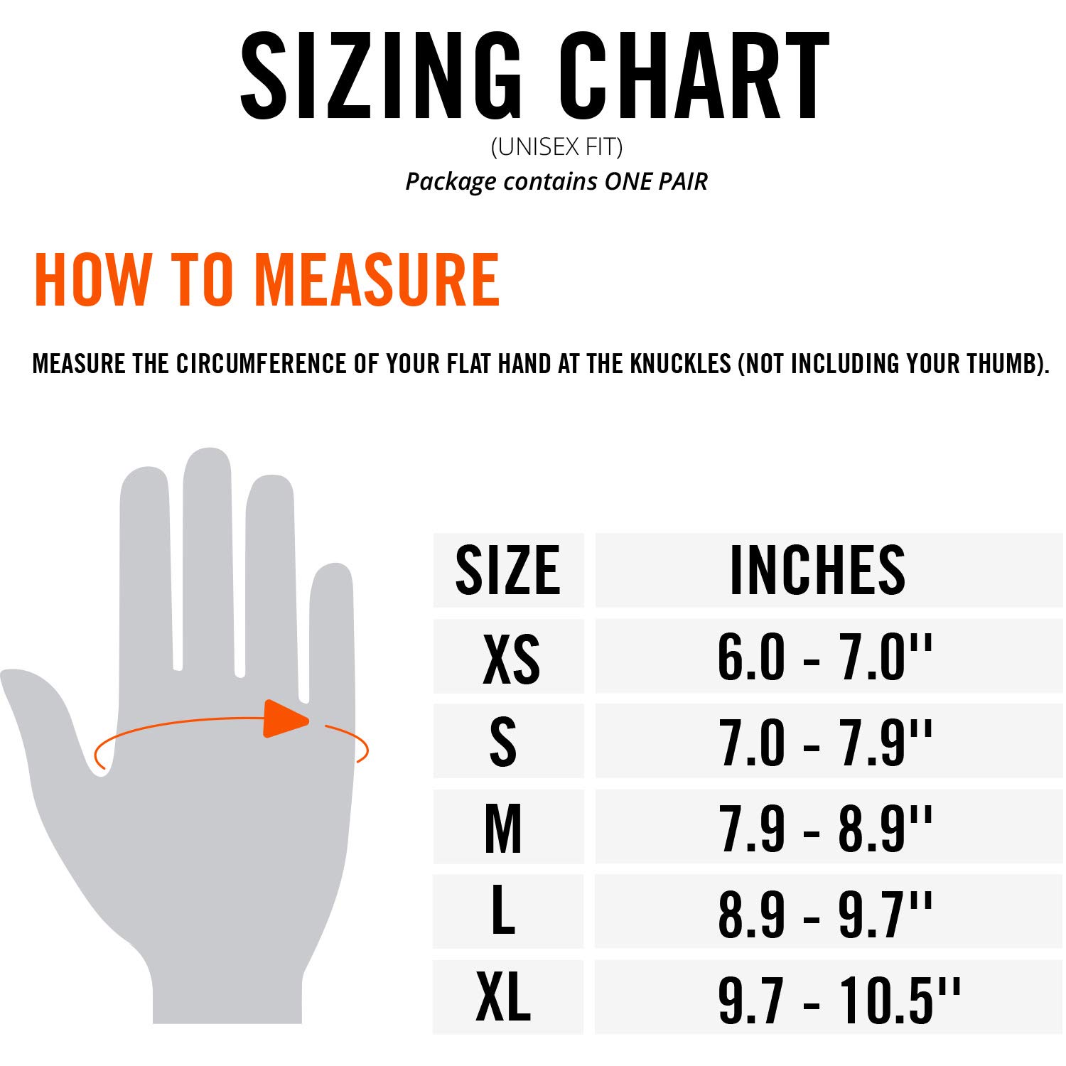 Mava Size Chart