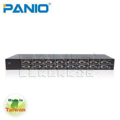 PANIO 矩陣式影音切換器 【VAS88】 台灣製 8進8出VGA訊號-支援遠距遙控切換 新風尚潮流