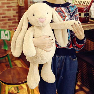 英國邦尼兔子 兔子玩偶 邦妮兔 兔子娃娃 兔子公仔 安撫娃娃 布娃娃 交換禮物 兔子玩偶 生日禮物 兔子抱枕