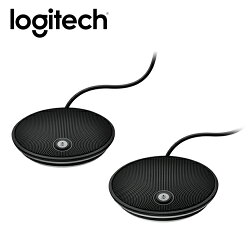 Logitech 羅技 Group 視訊 擴展麥克風(2入) 【限量送束口收納袋】【三井3C】