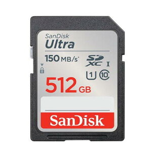 SanDisk ULTRA 512G SDXC【C10 讀取150MB/s】公司貨 記憶卡【中壢NOVA-水世界】