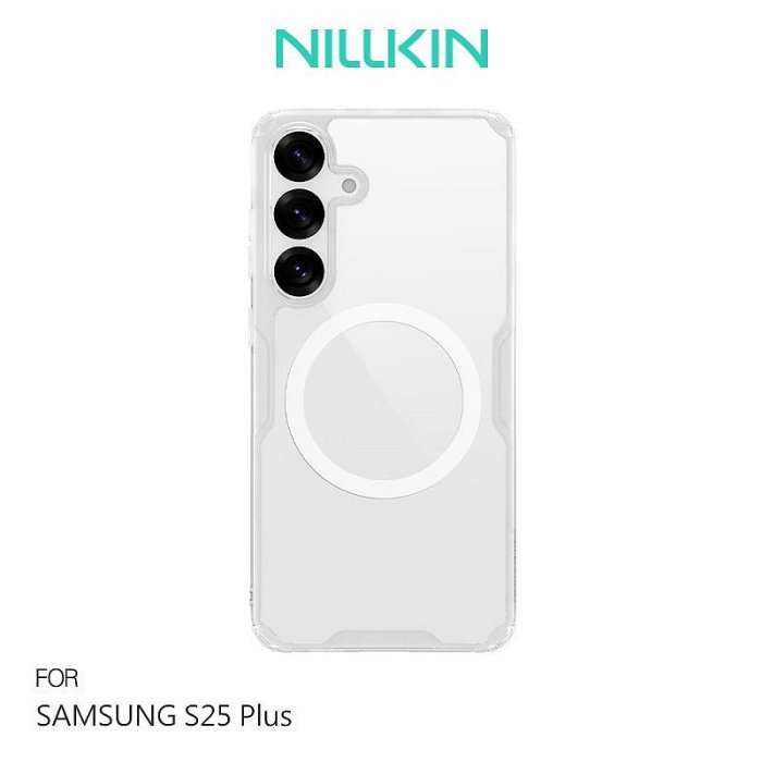 NILLKIN SAMSUNG 三星 Galaxy S25+ S25 Plus 本色 Pro 磁吸保護套 四角氣囊 防摔