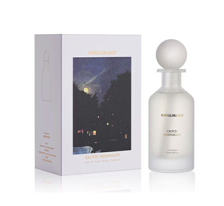 SMELLO LOGY藝術家香氛擴香(石球)160ml #異國午夜~優惠價:499元｜岡山戀香水