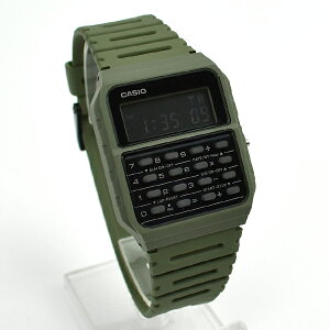 CASIO手錶 軍綠計算機電子錶【NECD37】原廠公司貨