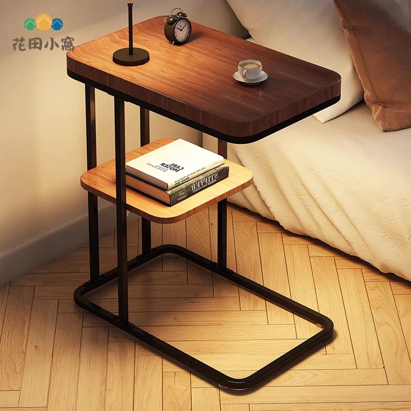 床頭櫃 置物架落地燈小戶型客廳無線充電房間網紅簡約 現代 沙發邊幾[PP0510024]