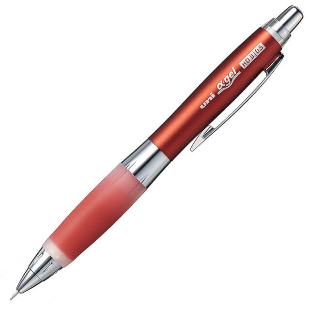 ☆勳寶玩具舖【現貨】三菱 Uni α-gel M5-617GG 阿發搖搖自動鉛筆 果凍筆 0.5 mm 紅色
