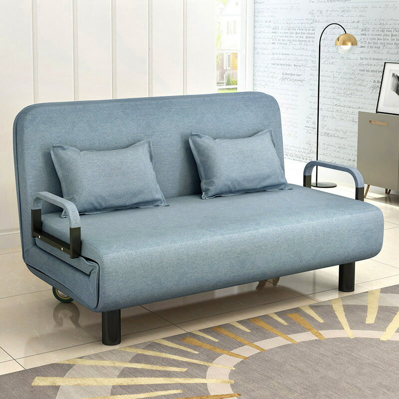 沙發 小戶型折疊沙發床簡約現代可折疊客廳單人雙人簡易兩用懶人沙發