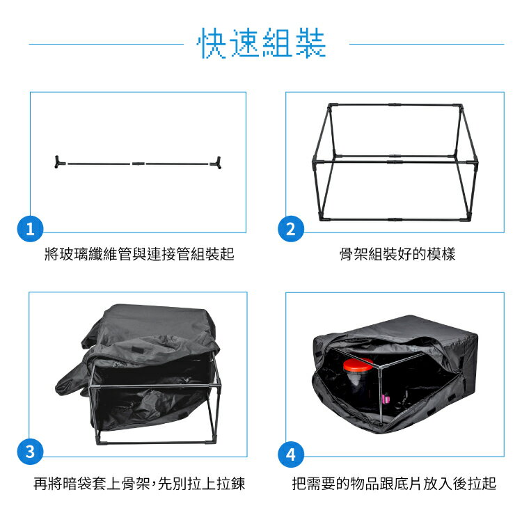 又敗家JJC戶外行動攜帶式沖片沖洗底片暗房袋組DRB-1底片暗袋(中型;更換