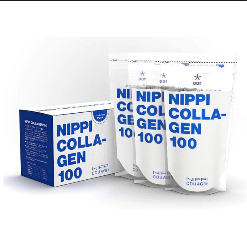 【現貨】NIPPI COLLAGEN 100 膠原蛋白 110gx3袋