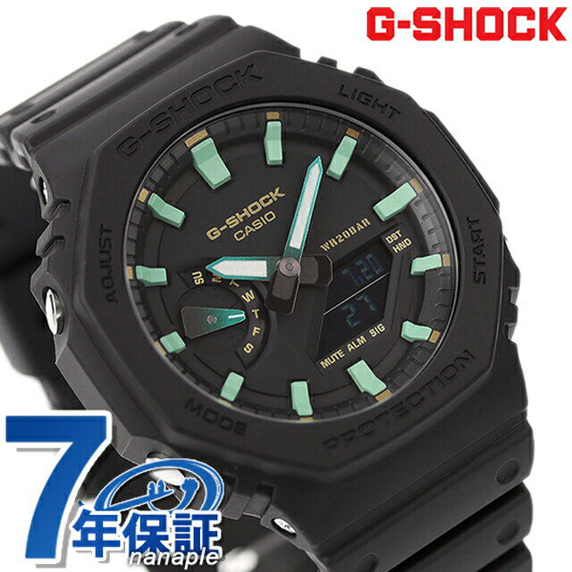 G-SHOCK GA-2100RC-1A 男錶男用手錶品牌カシオcasio アナデジブラック