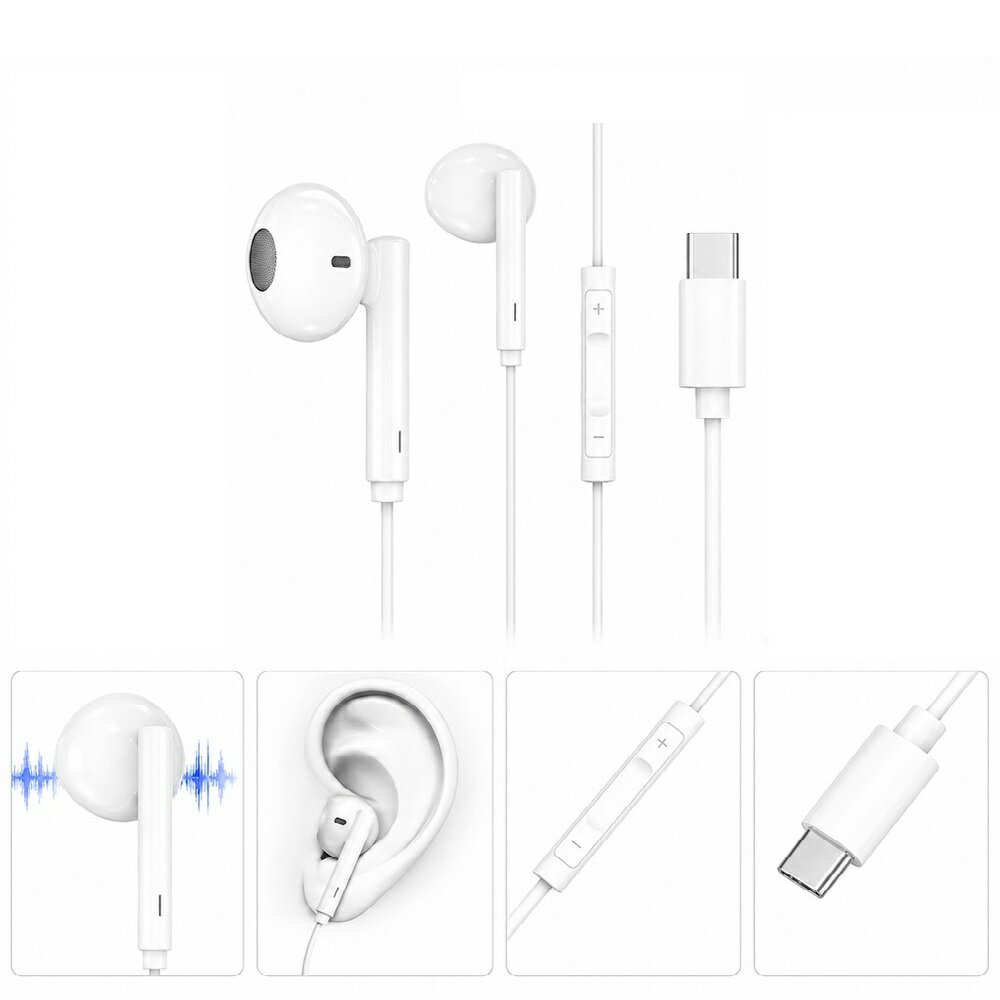 【Type-C 耳機】適用 OPPO Reno 15 Find X9 N6 A5 Pro 半入耳式 立體聲 重低音
