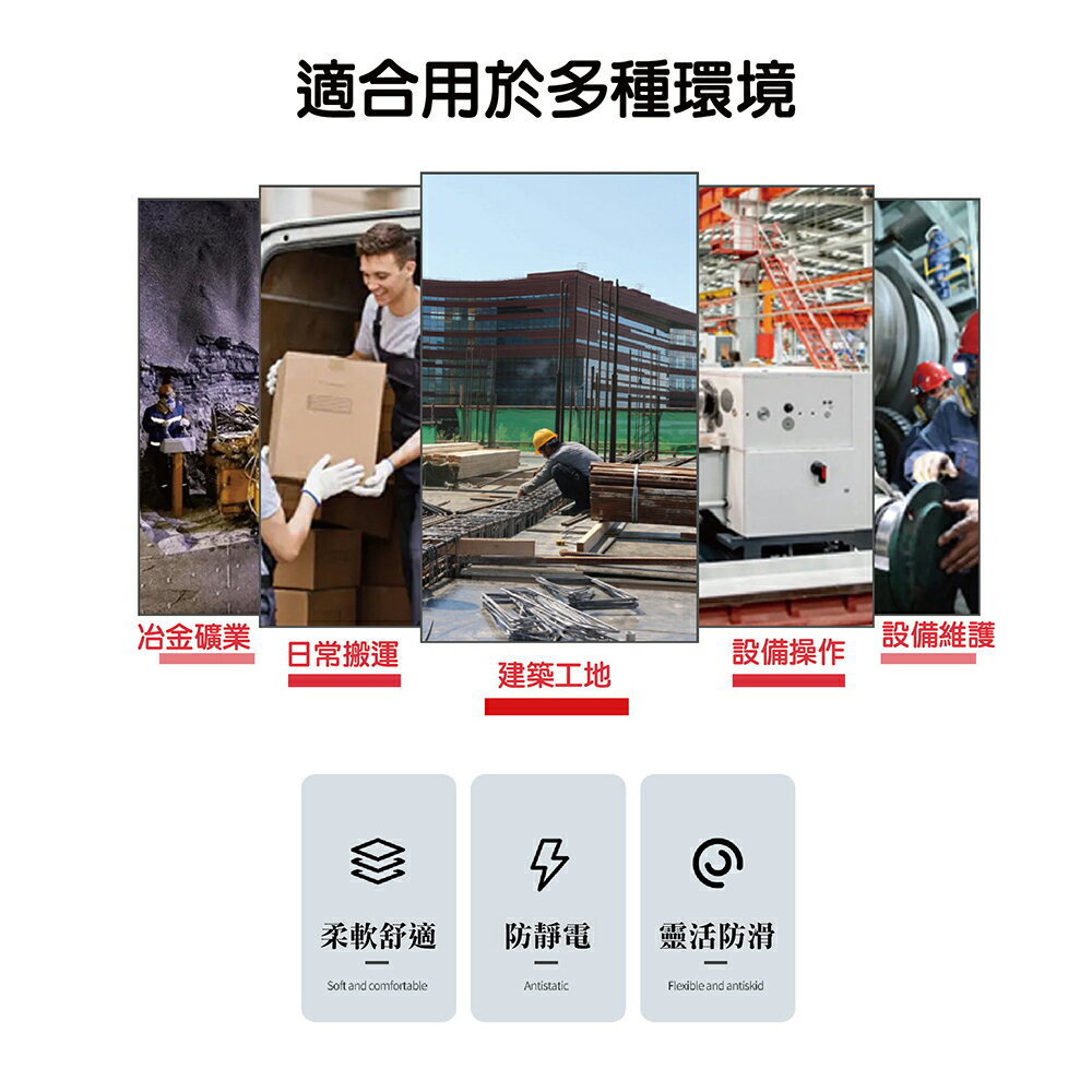 尼龍防滑點膠手套 手套 點膠手套 防滑手套 13針尼龍手套 勞動手套  透氣 點膠防滑 止滑手套 工作手套 手套【花屋】 7