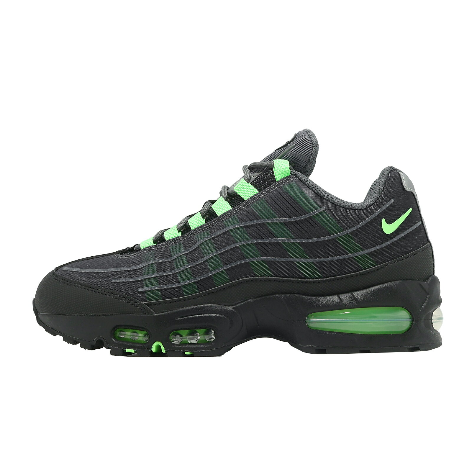 Nike 休閒鞋 Air Max 95 BB Tech 男鞋 綠 復古 氣墊 漸層 IH7853-004