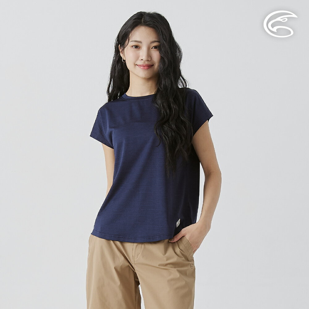 ADISI 女船型領環保紗快排抑菌上衣 AL2511017 (S-2XL)｜吸濕 快乾 彈性 透氣 排汗衣
