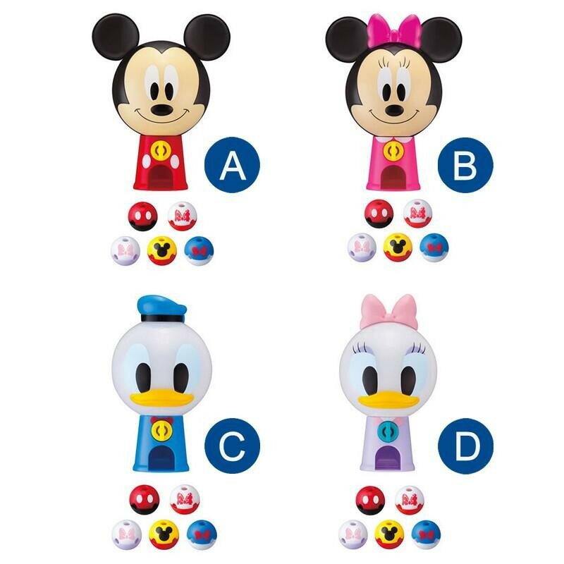 BANDAI 扭蛋 轉蛋 迪士尼 迷你造型轉蛋機 米奇 米妮 唐老鴨 黛西 扭蛋機 一套四款 2