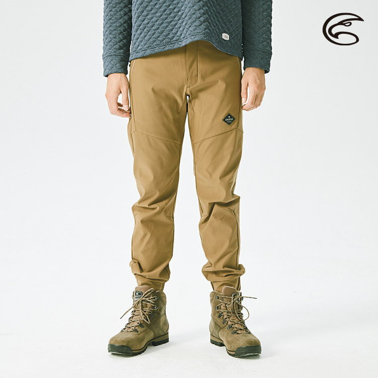 ADISI 男SORONA撥水耐磨輕抗風縮口機能長褲AP2121020 (S-2XL) / 束口褲 縮口褲 環保紗 防潑水 四面彈 耐磨 快乾 登山健行 5