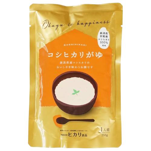 HIKARI【微波加熱用越光米粥】4種