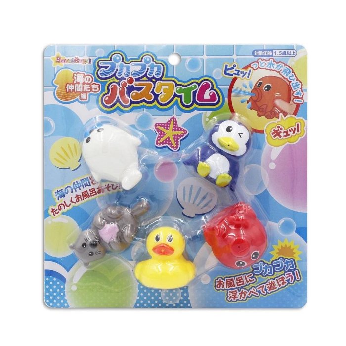 Smart Angel 西松屋沐浴玩具水中朋友(4562130913699)163元