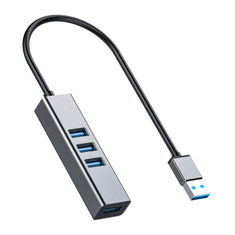 USB 3.0集線器 USB3.0HUB分線器 鋁合金外殼 一拖四USB3.0拓展塢【宜家良品百貨】