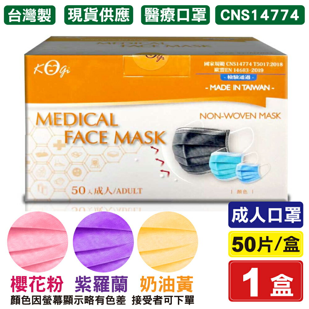 宏瑋 成人醫療口罩50入