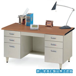 U型 辦公桌 電腦桌 UD-147H 櫸木紋