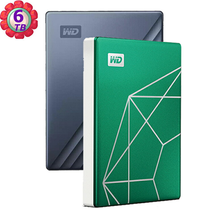 WD My Passport Ultra 6TB Type-C 2.5吋 鋁合金 外接式硬碟 -公司貨