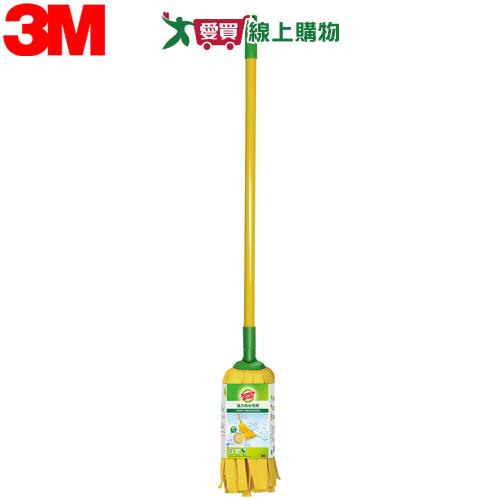 3M百利 強力吸水拖把 掃除 去汙 吸水 拖把 拖地 清潔 打掃 耐洗 耐用 擰水 速乾【愛買】