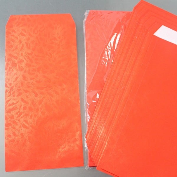 紅包袋 鳳尾紋香水禮袋 標準型/一大包10小包入(一小包50張)共500張(定40) 香水紅包袋 結婚禮金袋 -文 5