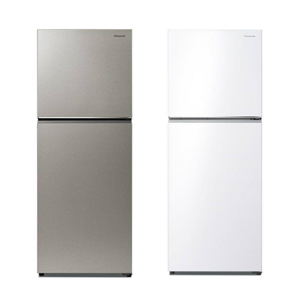 【Panasonic】 無邊框鋼板498L雙門電冰箱 NR-B496TV(星礦銀/ 燦雪白)