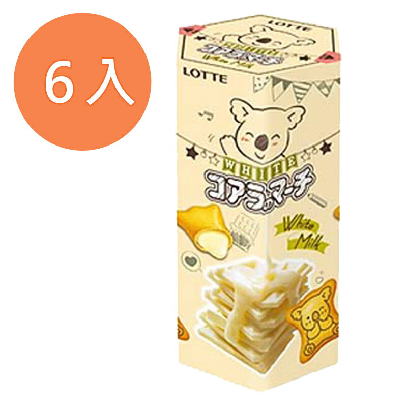 LOTTE 樂天 小熊餅-香濃煉乳 37g (6入)/組【康鄰超市】