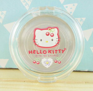 【震撼精品百貨】Hello Kitty 凱蒂貓 KITT彩妝盒-櫻桃圖案-大 震撼日式精品百貨