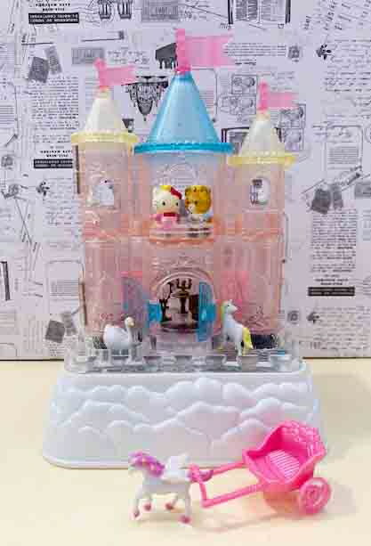 【震撼精品百貨】Hello Kitty 凱蒂貓 三麗鷗 KITTY 城堡玩具組(展示品)#50408 震撼日式精品百貨